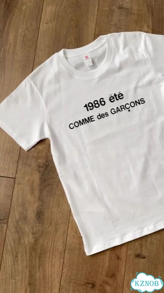 Футболка Comme Des Garcons 1986 ete фото 1
