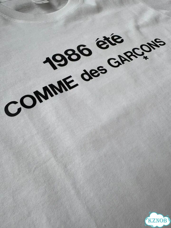 Футболка Comme Des Garcons 1986 ete фото 8