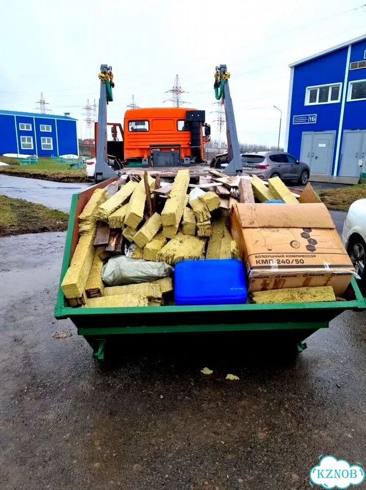 Вывоз строительного мусора контейнер фото 4