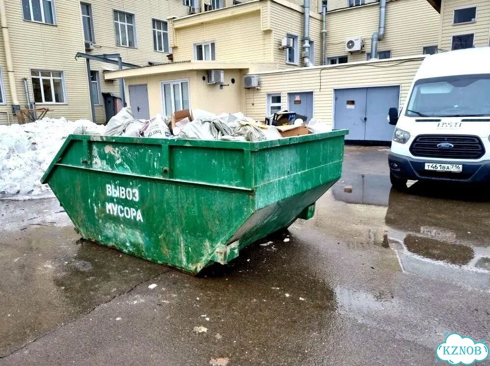 Вывоз строительного мусора контейнер фото 6