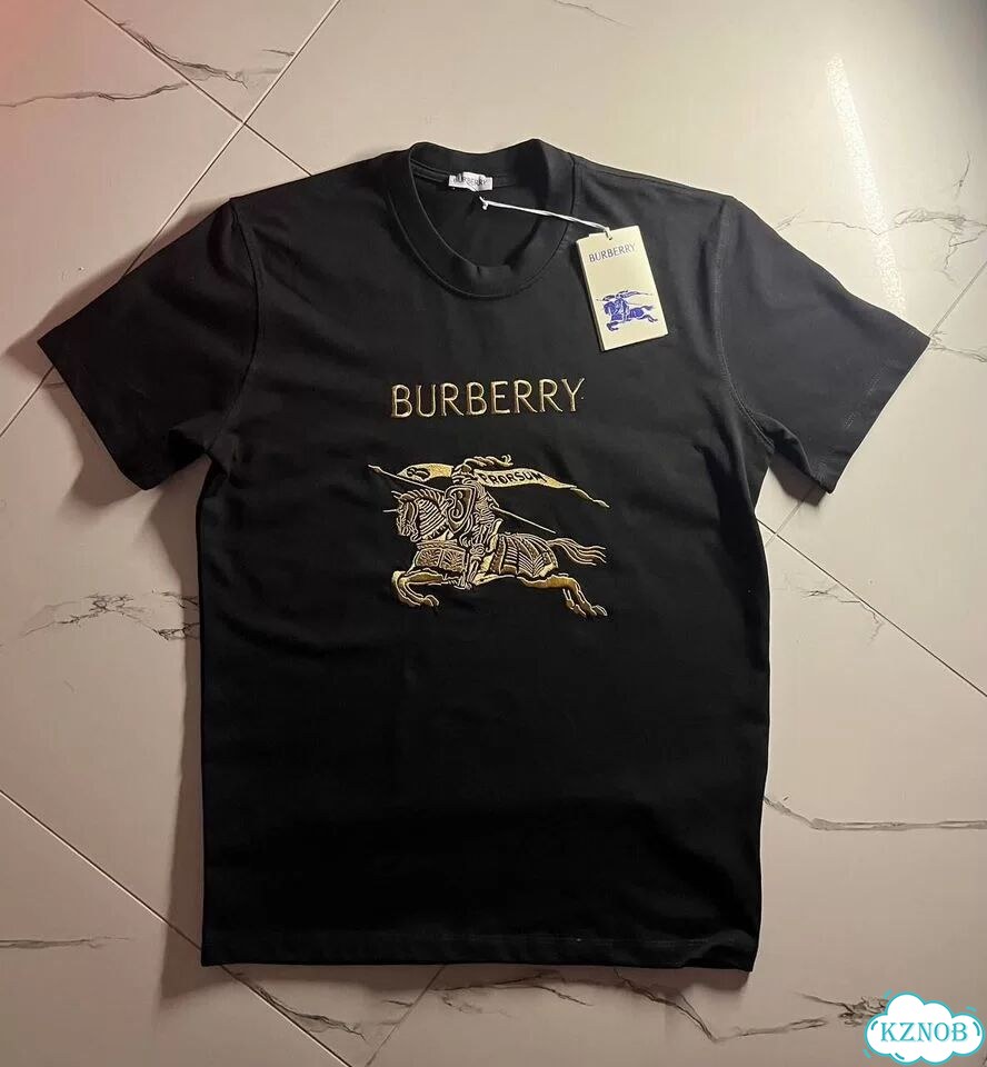 Футболка Burberry черная фото 1