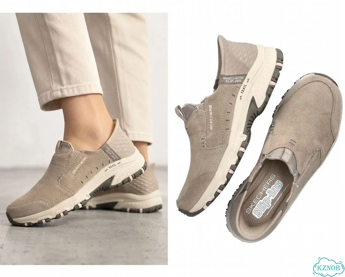 Кроссовки слипоны р.38 Skechers новые замша фото 1