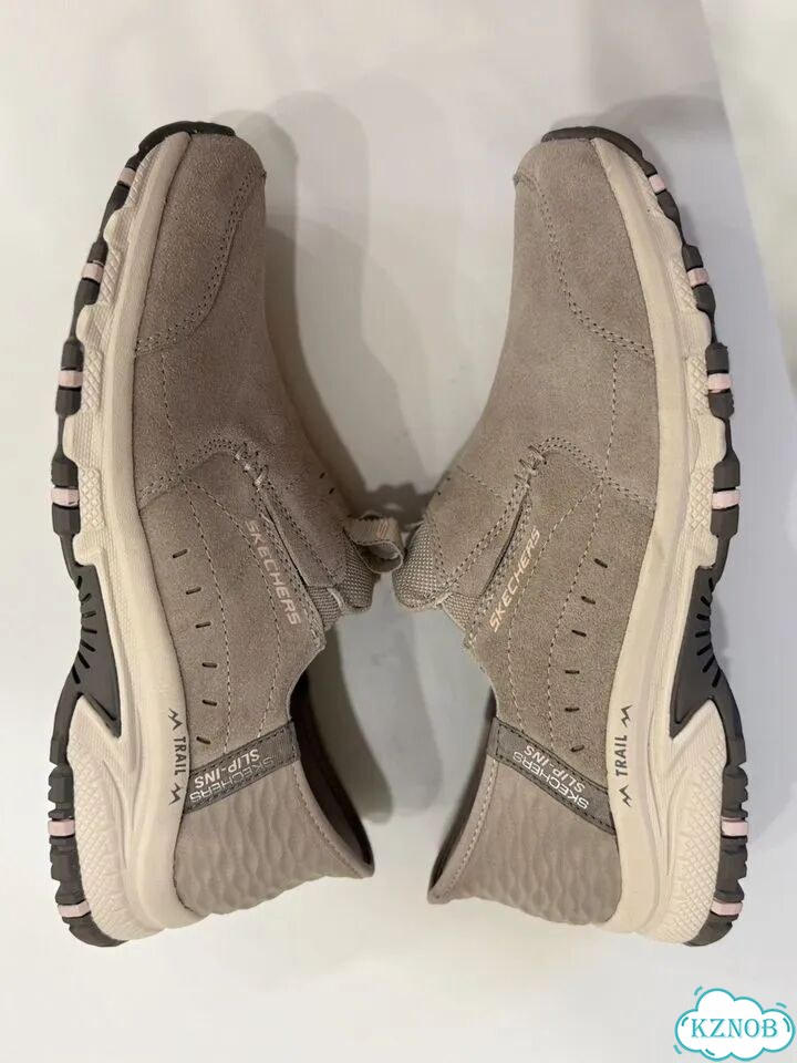 Кроссовки слипоны р.38 Skechers новые замша фото 5