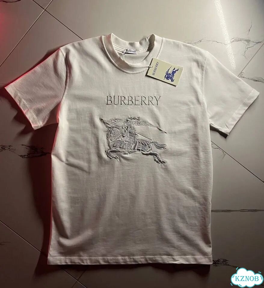 Футболка Burberry белая фото 2