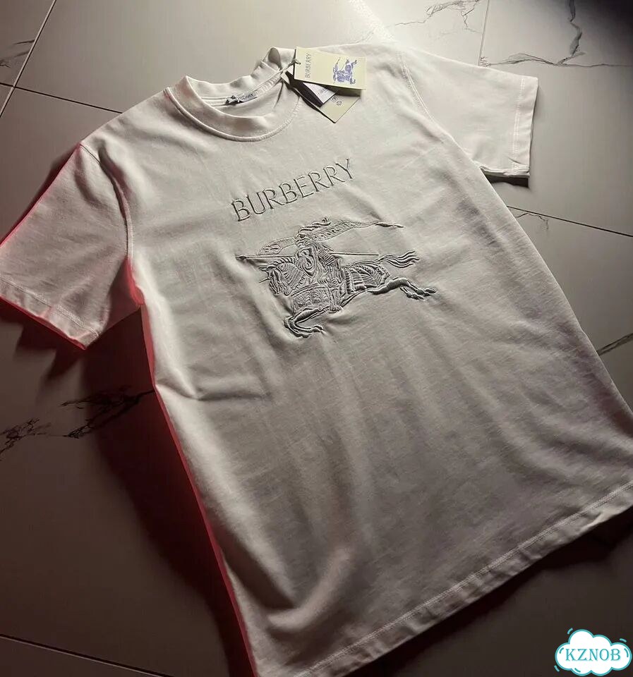 Футболка Burberry белая фото 7