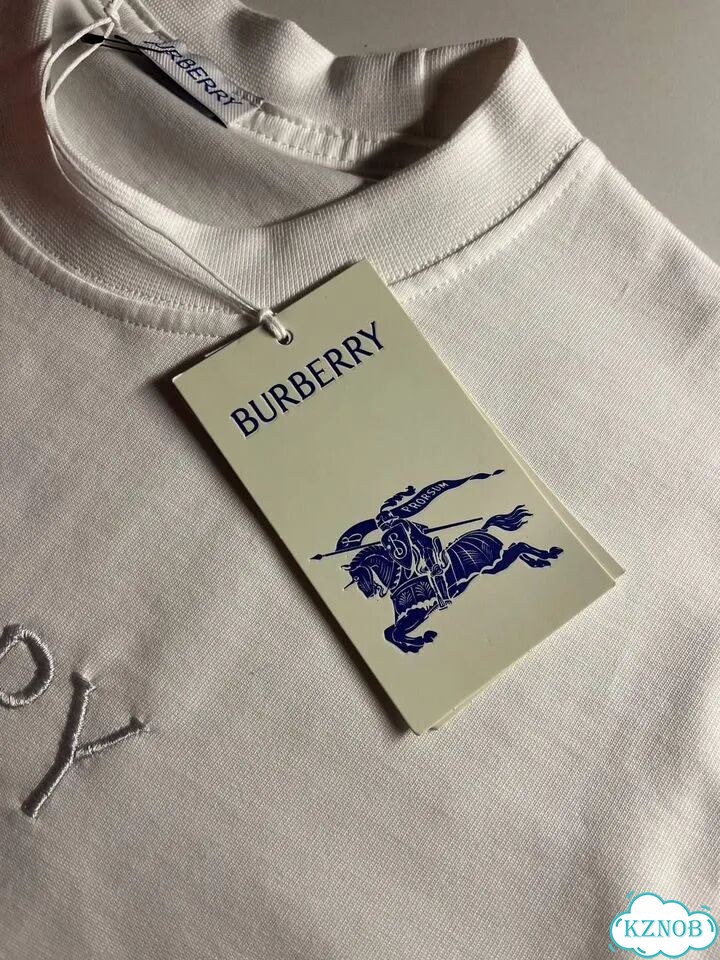 Футболка Burberry белая фото 9
