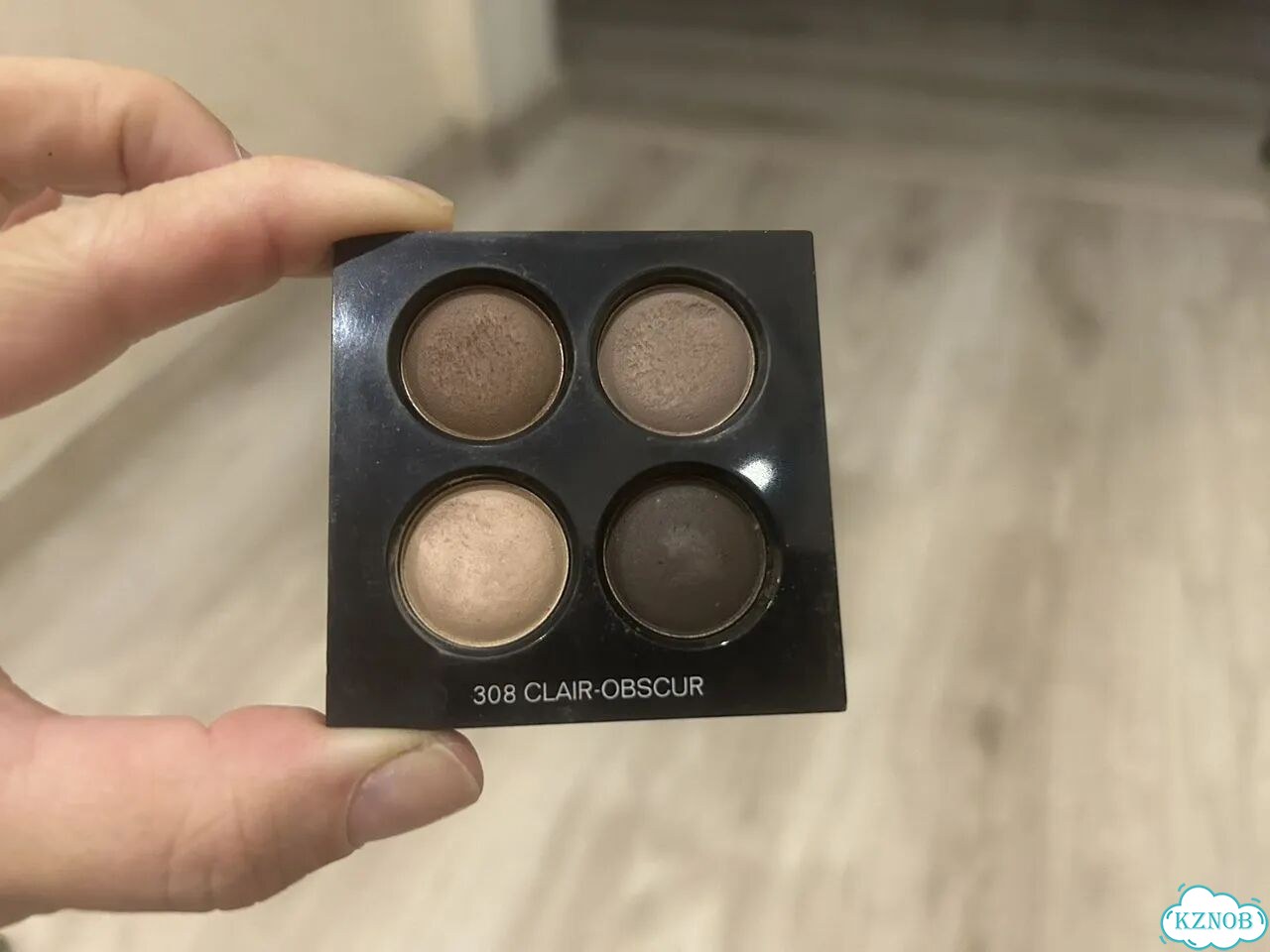 Тени Chanel Clair Obscur 308 Blurry Mauve 328 фото 3