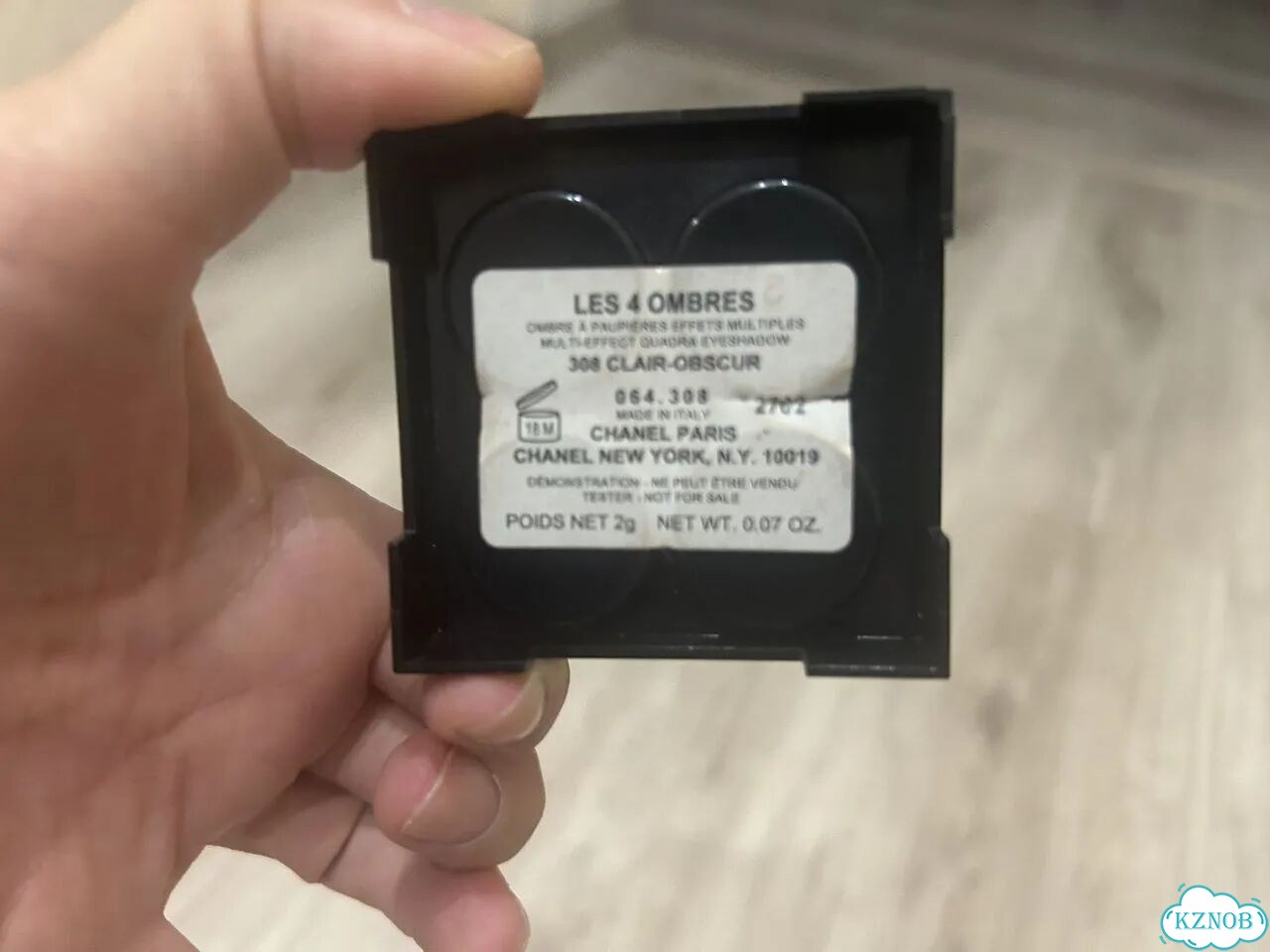 Тени Chanel Clair Obscur 308 Blurry Mauve 328 фото 5