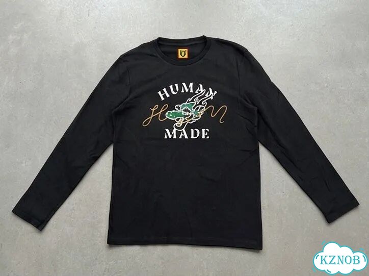 Лонгслив черный Human Made dragon AC0111 фото 1