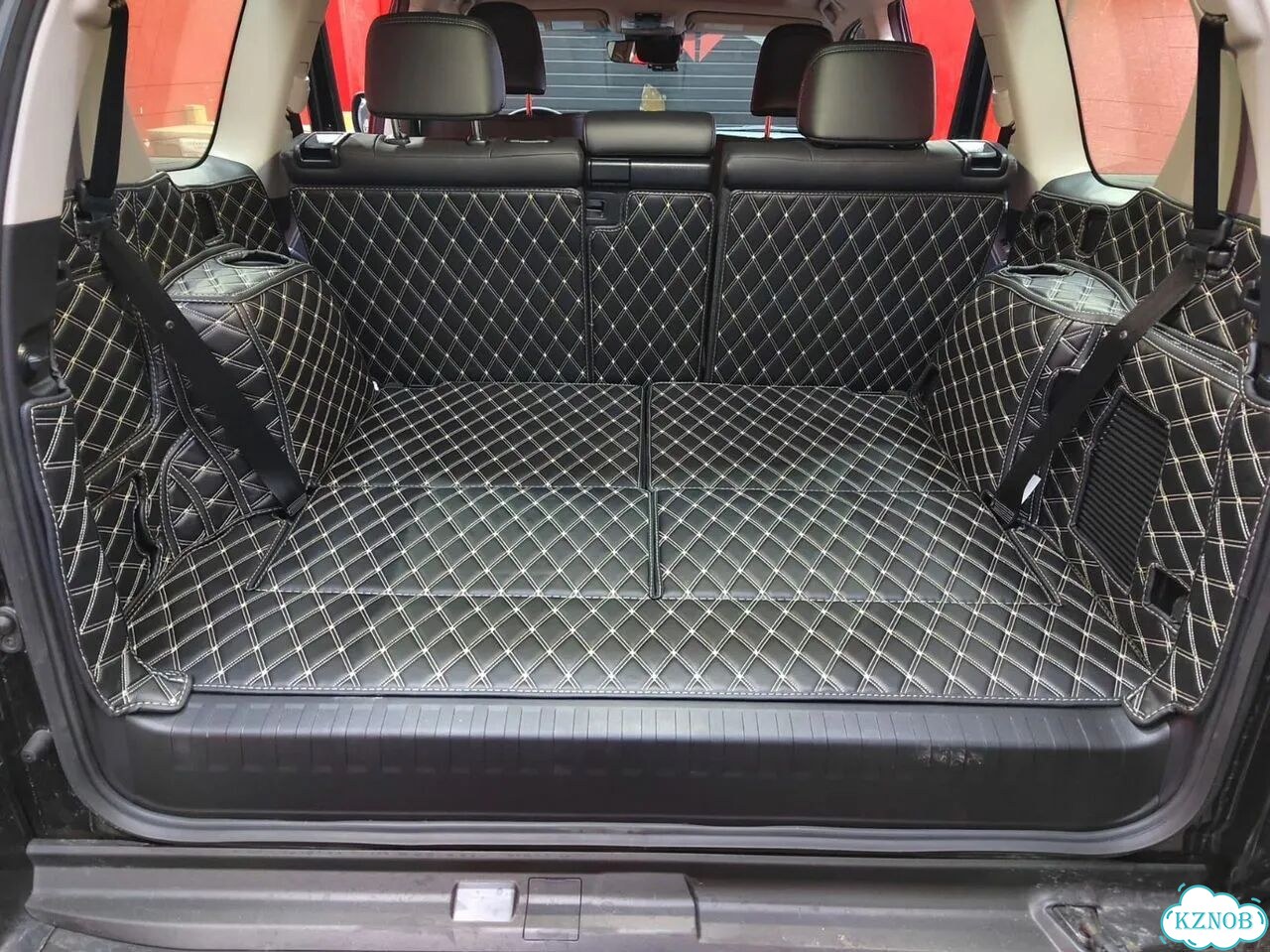 3D коврики в багажник land cruiser prado 150 фото 1