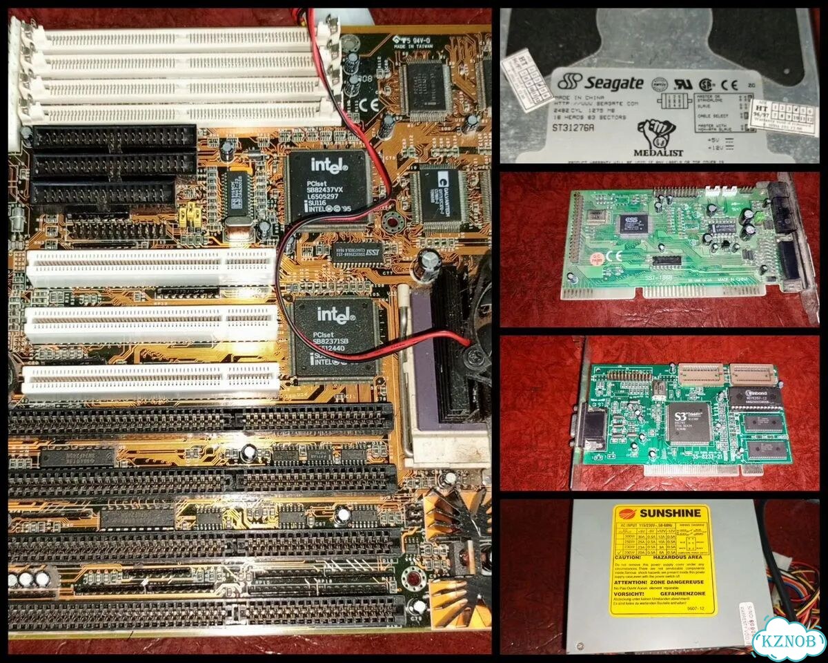Комплект для ретро пк 90х Socket 7 / ISA / PCI фото 1