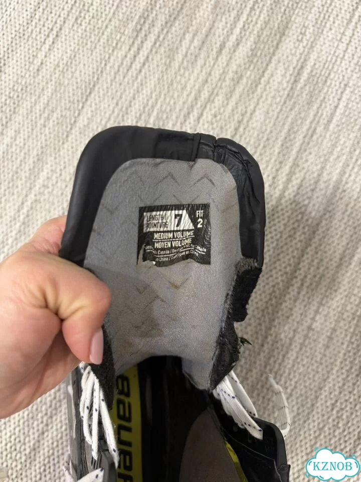 Коньки bauer vapor hyperlite фото 11