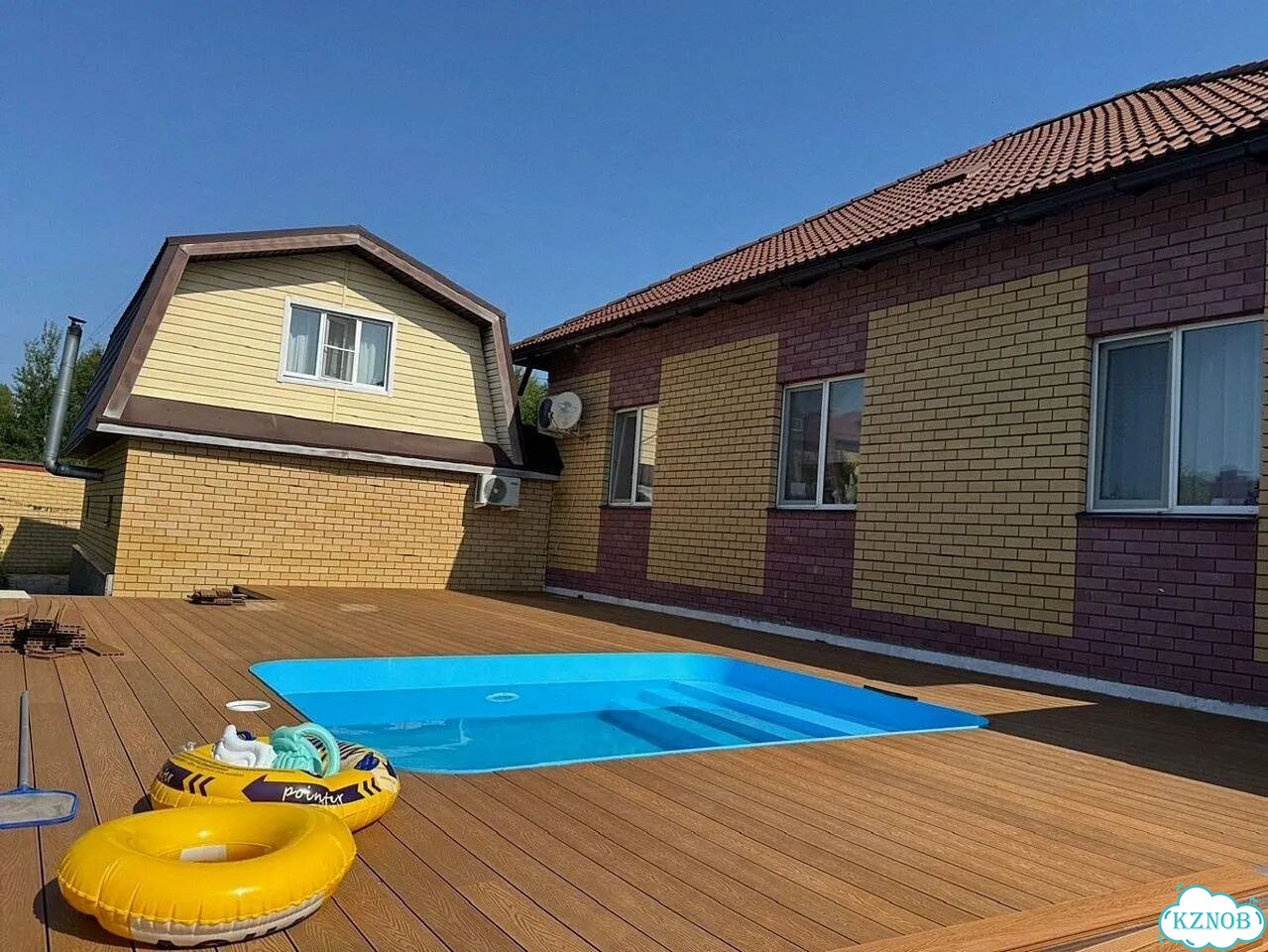 Бассейн 4*3 h-1.5м со ступенями от производителя фото 2