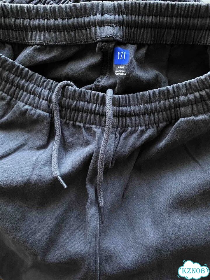 Yeezy Gap sateen cargo pants широкие карго штаны фото 4