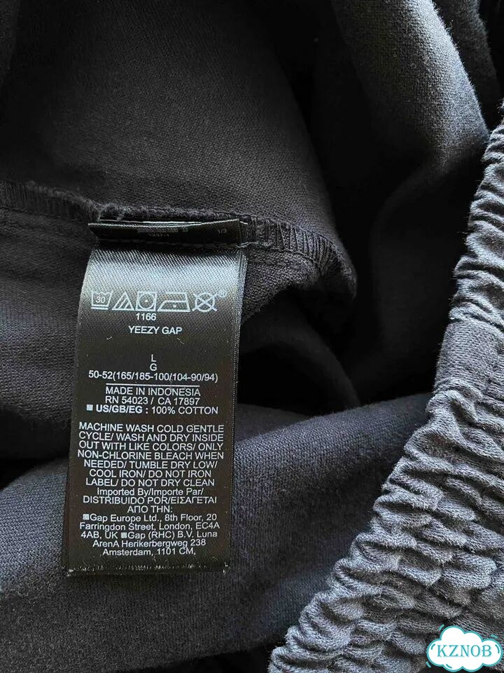 Yeezy Gap sateen cargo pants широкие карго штаны фото 5