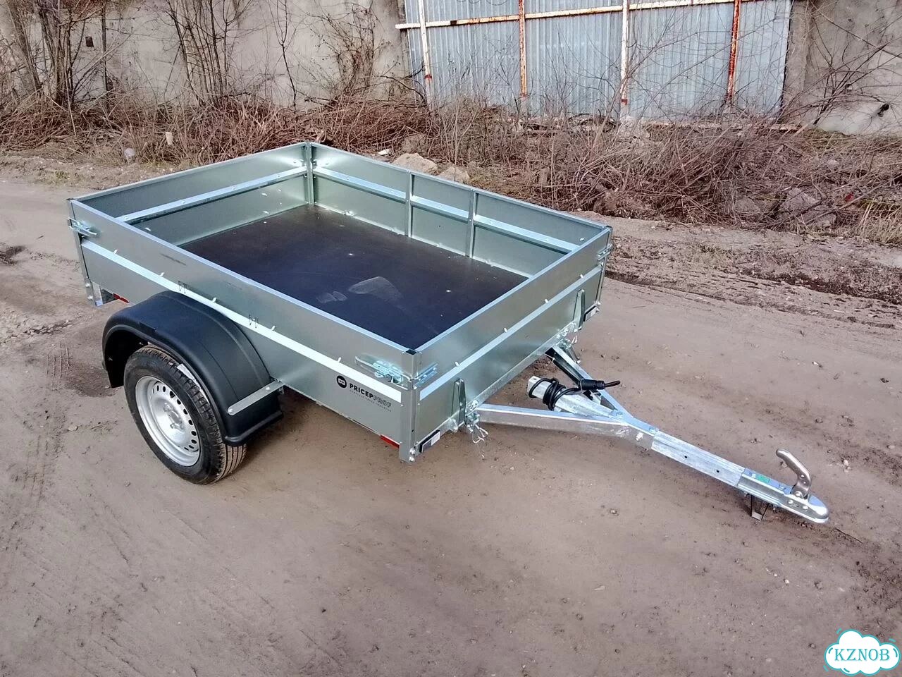 Самосвальный легковой прицеп Атлас 1,7 цинк фото 1