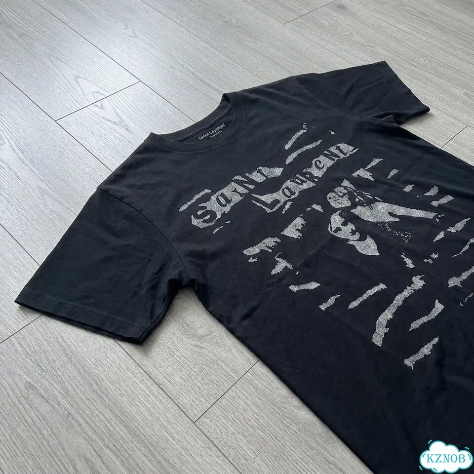 Футболка Saint Laurent Gothic City y2k фото 1