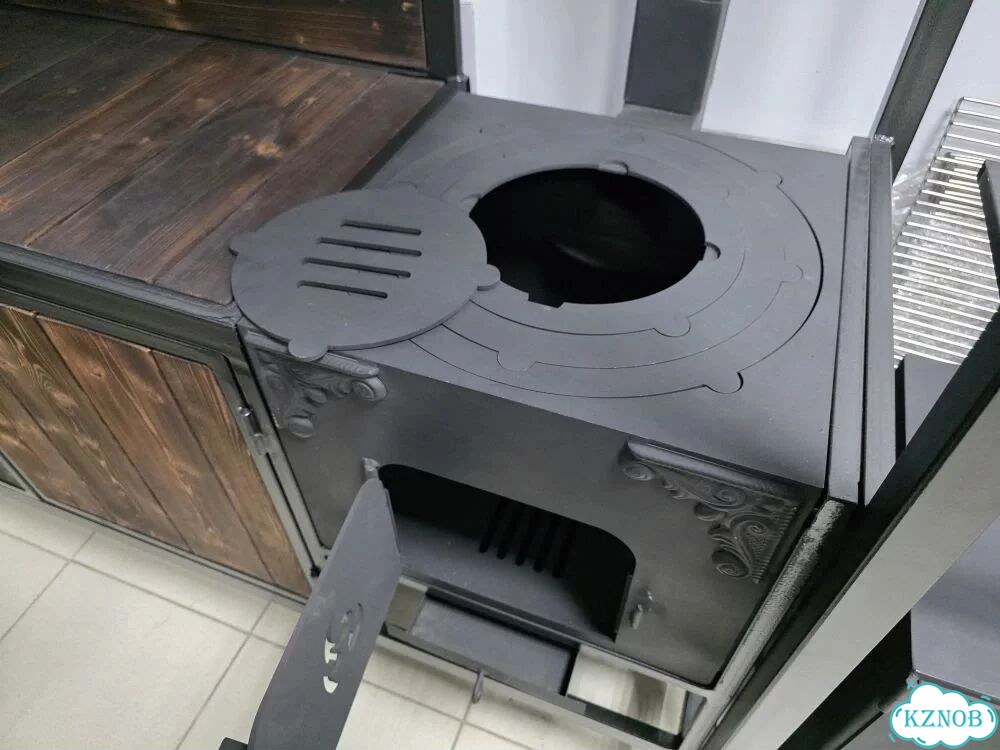 Мангальная зона с крышей 5 мм Шашлычник с фартуком фото 9