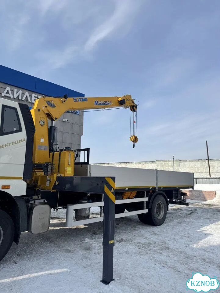 Бортовой грузовик FAW J6L с КМУ XCMG, 2025 фото 11