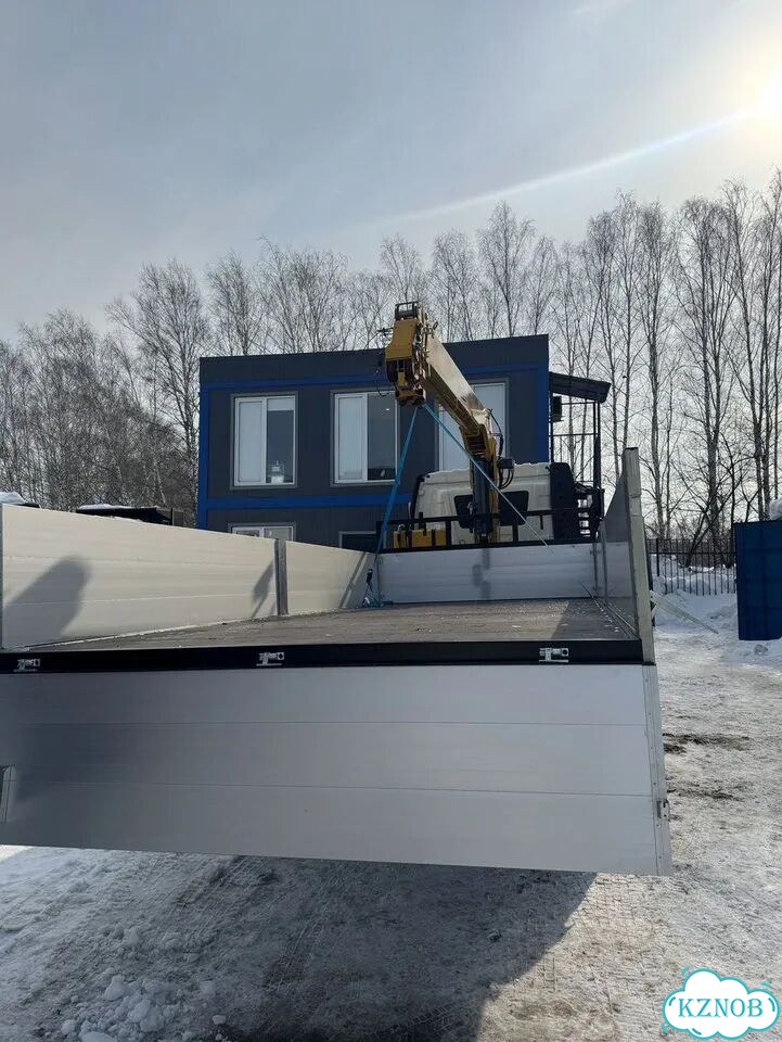 Бортовой грузовик FAW J6L с КМУ XCMG, 2025 фото 14