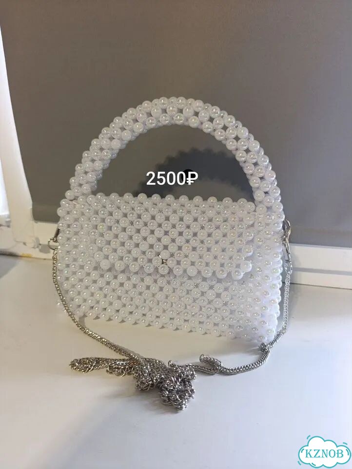 Сумочка из бусин фото 6