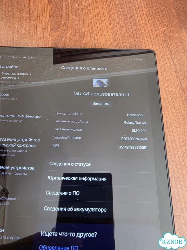 Планшет Samsung galaxy tab a8 фото 5