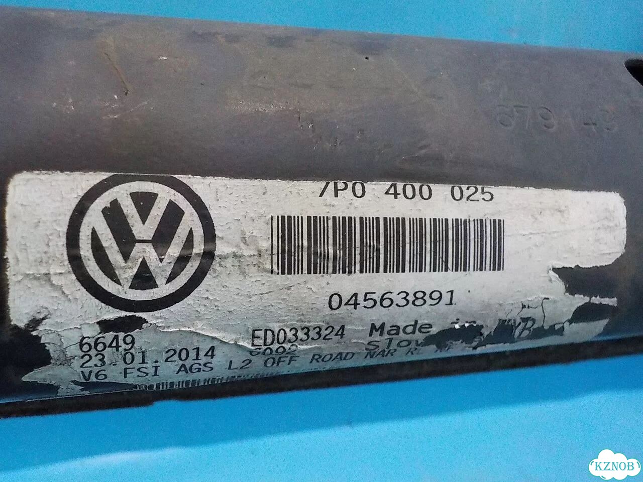 Подрамник двигателя volkswagen Touareg 2 NF 2010-2018 фото 6