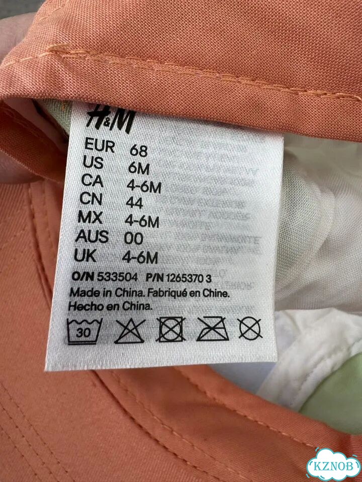 Кепка детская новая H&M 68 фото 3