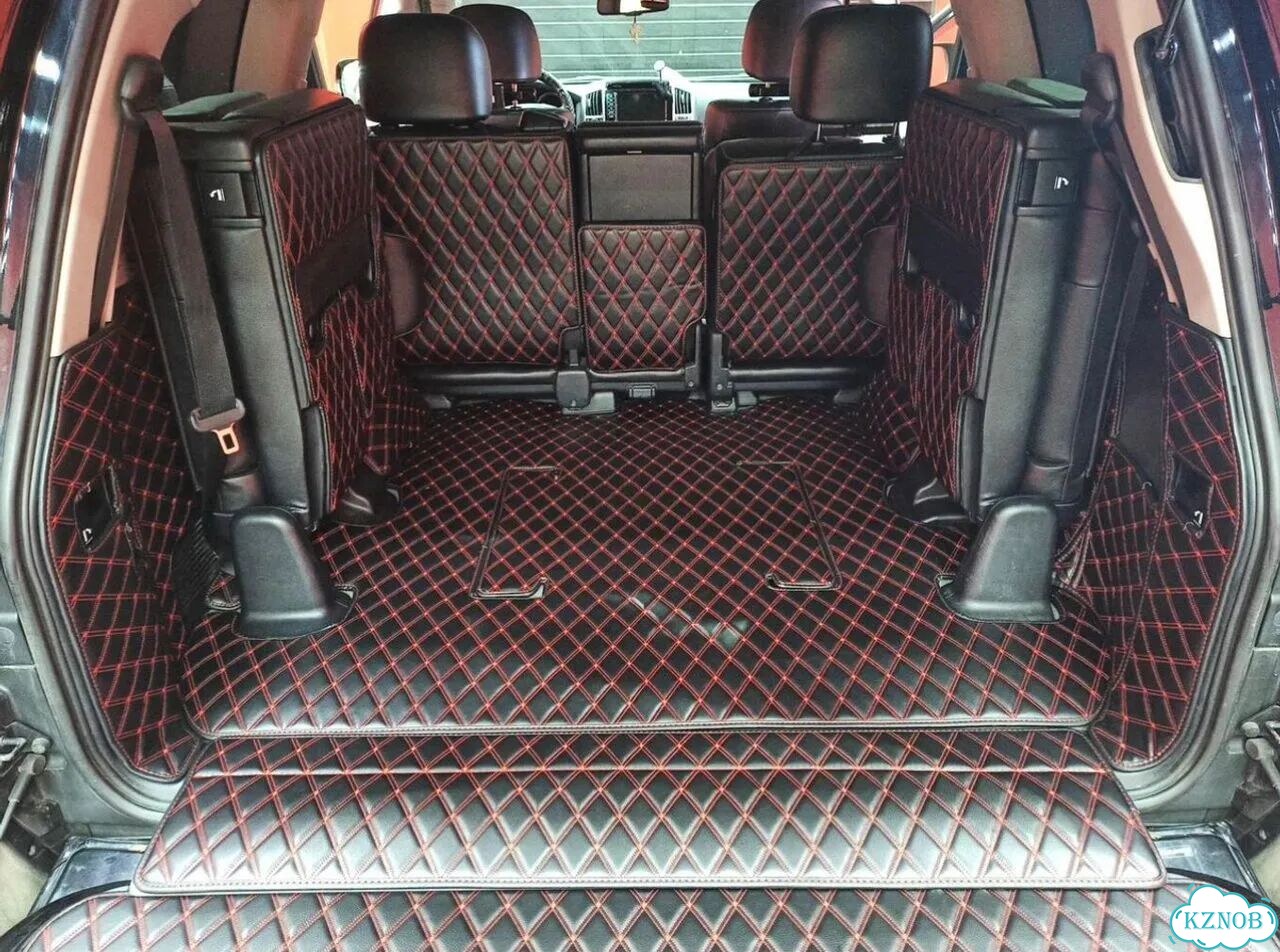 3D коврики в багажник toyota land cruiser 200 фото 4