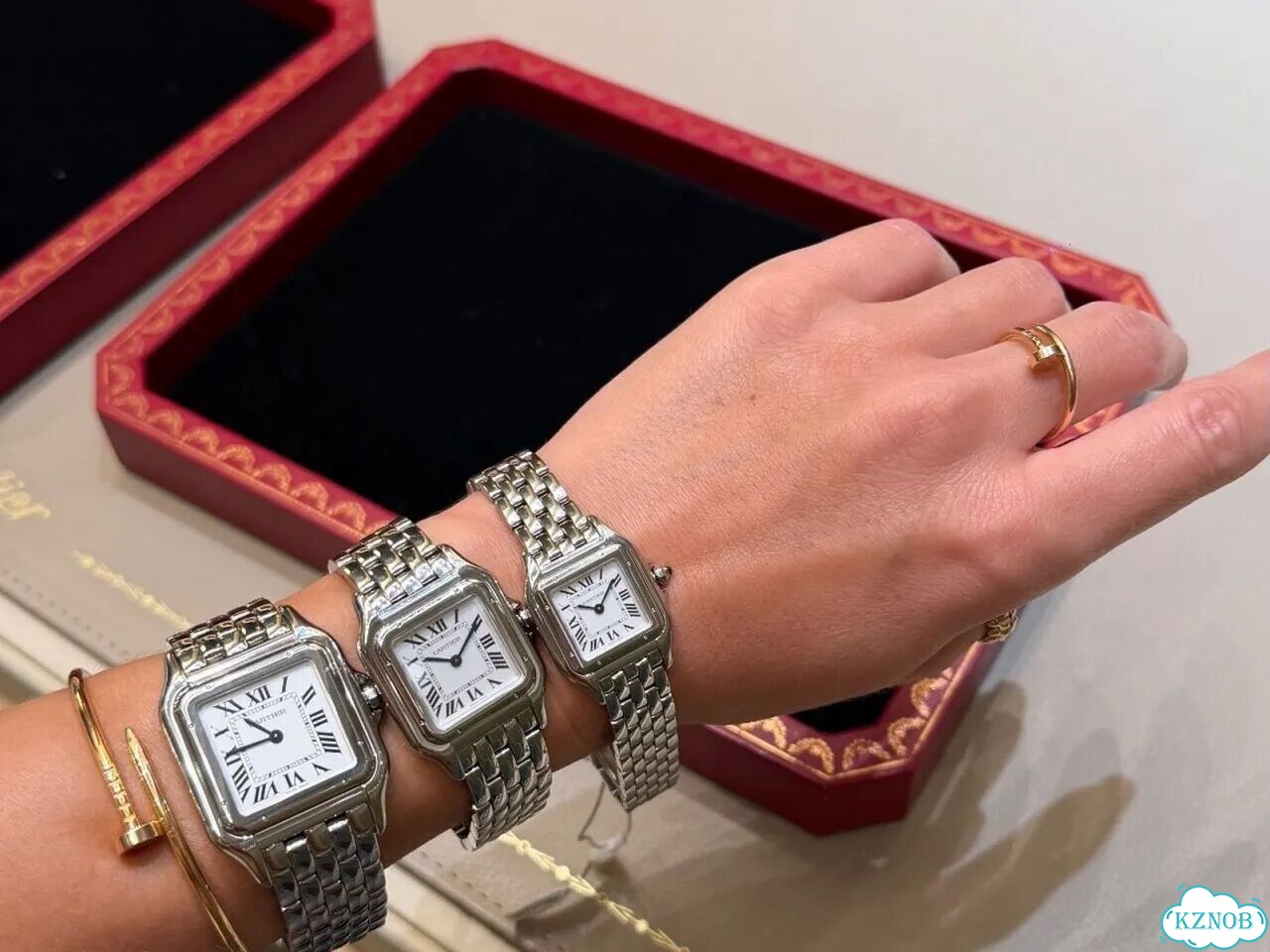 Часы Cartier panthere оригинал фото 8