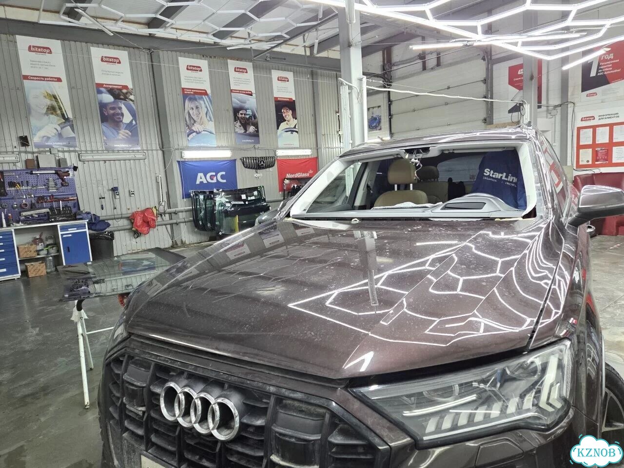 Лобовое стекло toyota landcruiser prado фото 1