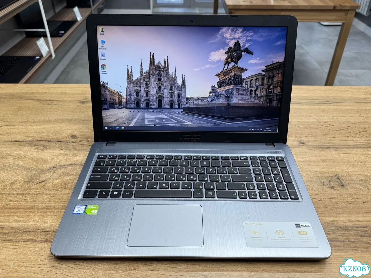 Быстрый 15.6 FHD Asus с Intel i3/8GB DDR4/MX110 фото 1