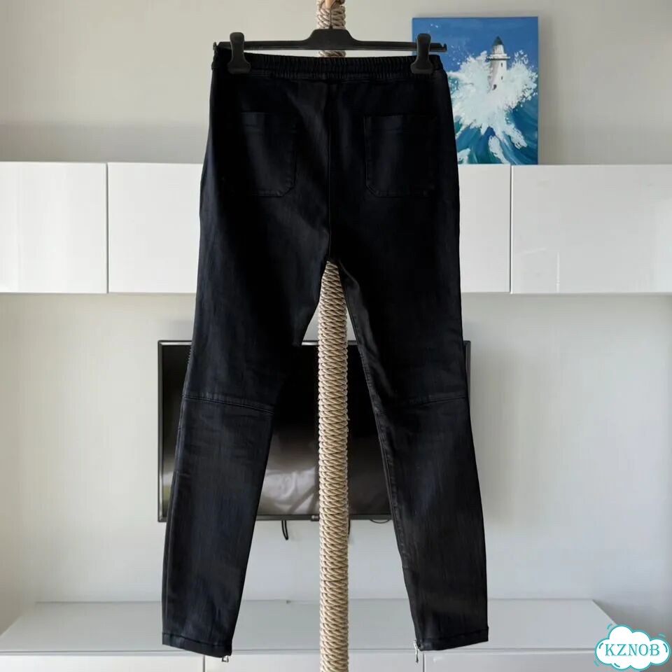 Штаны Balmain Waxed Biker Ragged оригинал фото 6