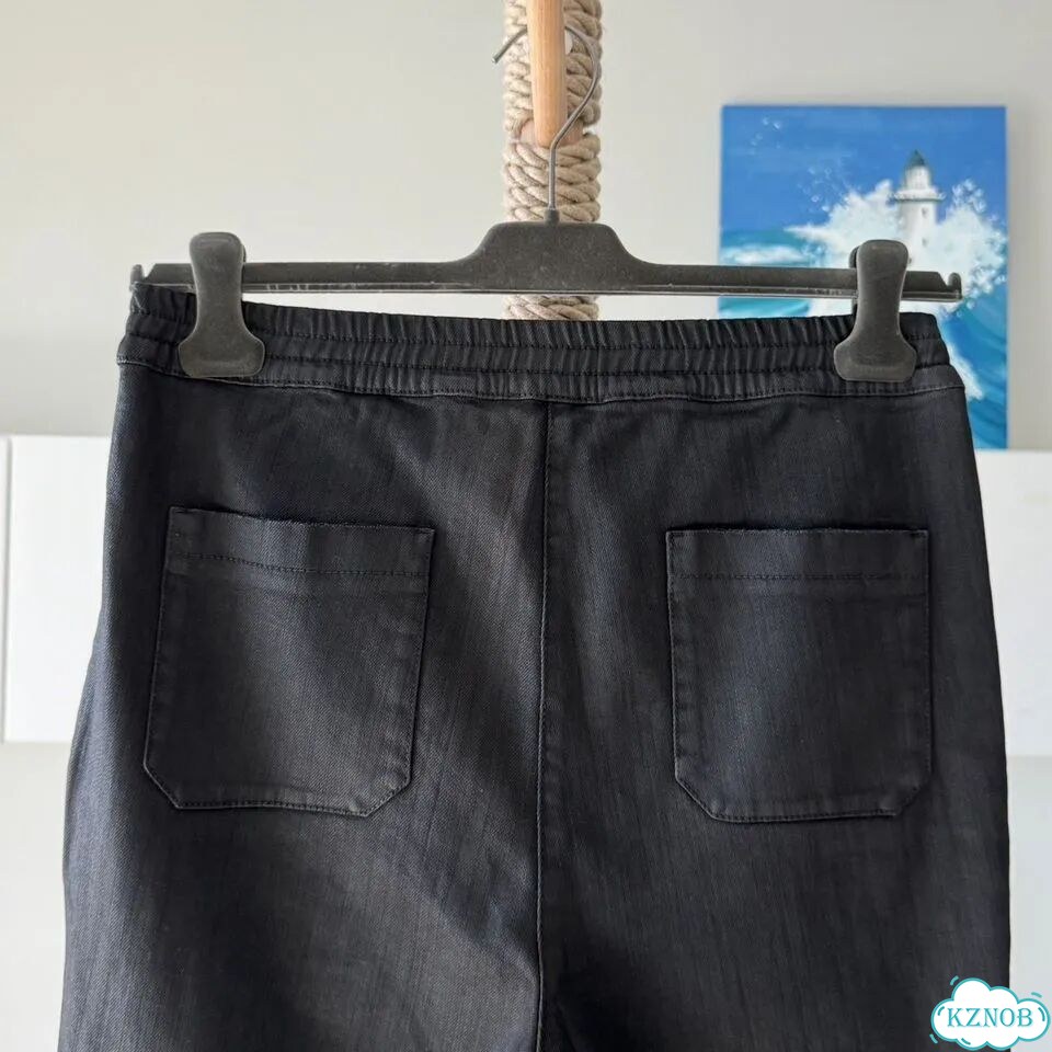 Штаны Balmain Waxed Biker Ragged оригинал фото 7