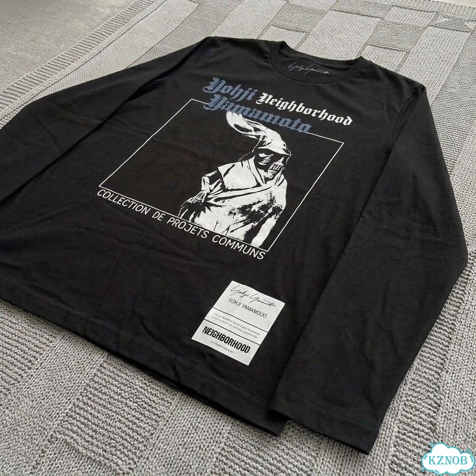 Лонгслив yohji yamamoto neighborhood y2k фото 1