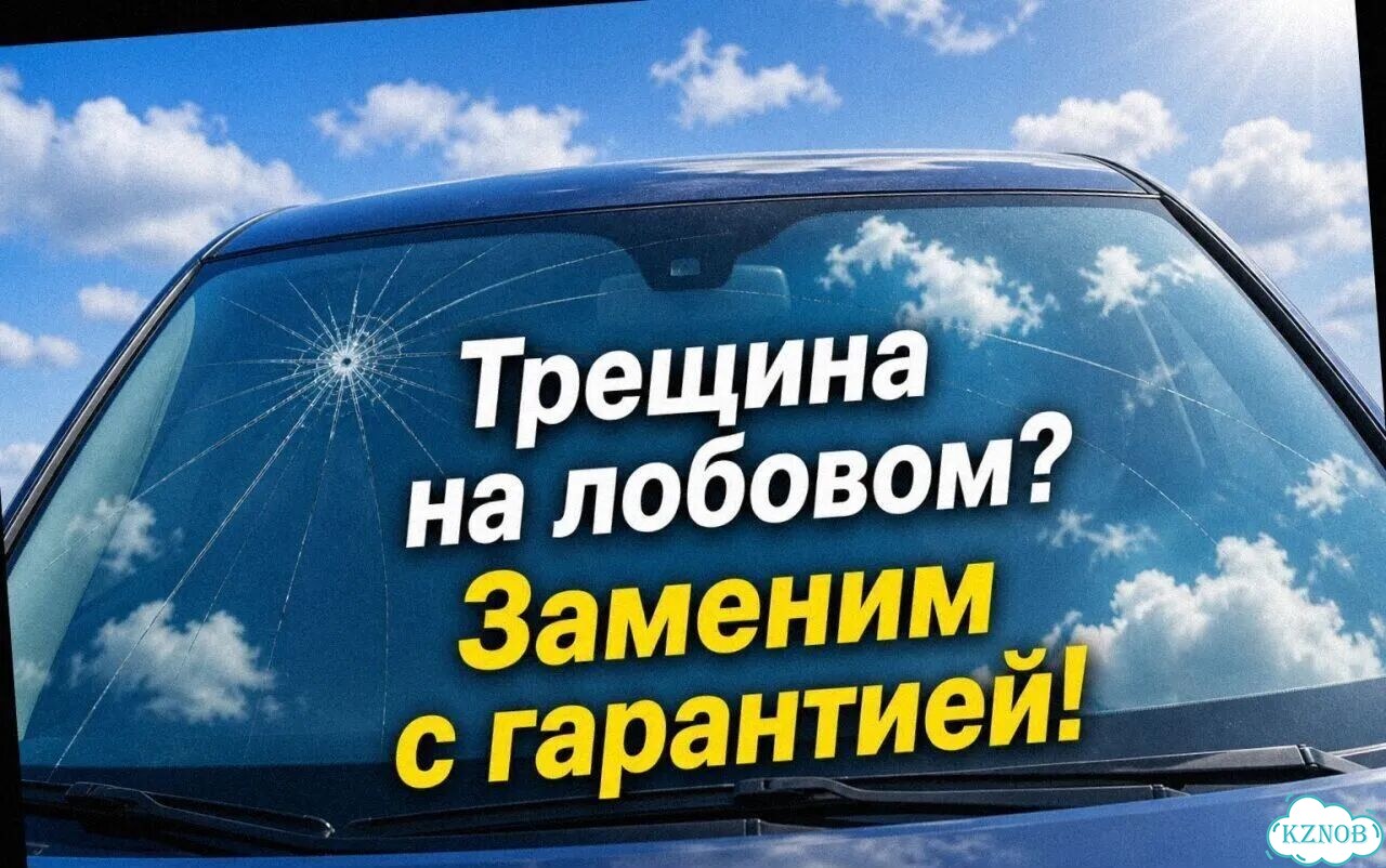 Лобовое стекло. Срочная замена фото 1