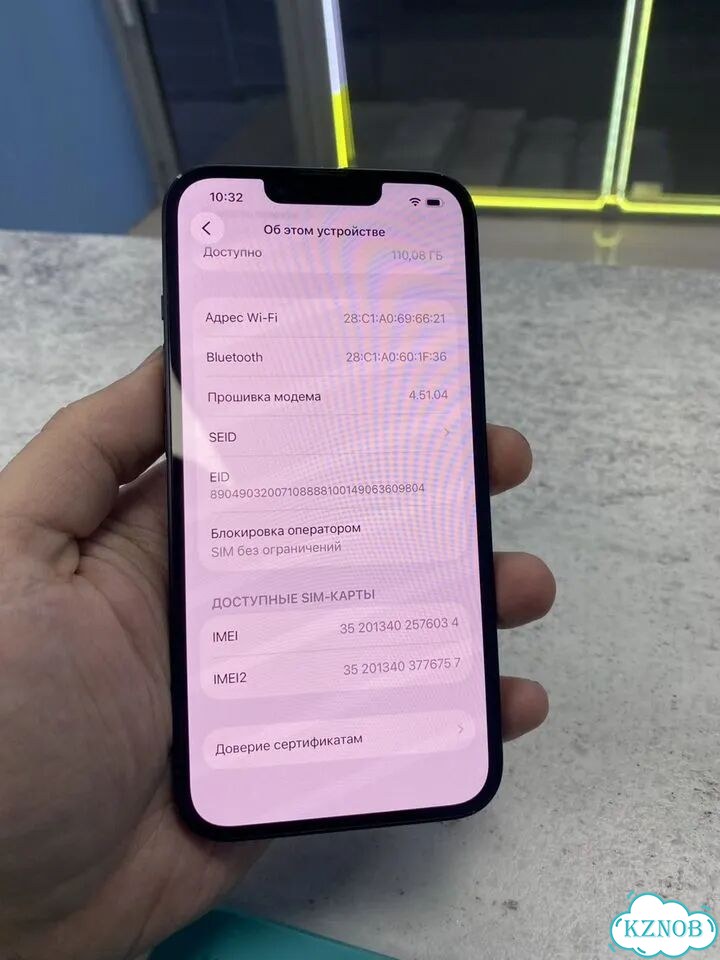 iPhone 14, 128 ГБ, eSIM фото 3