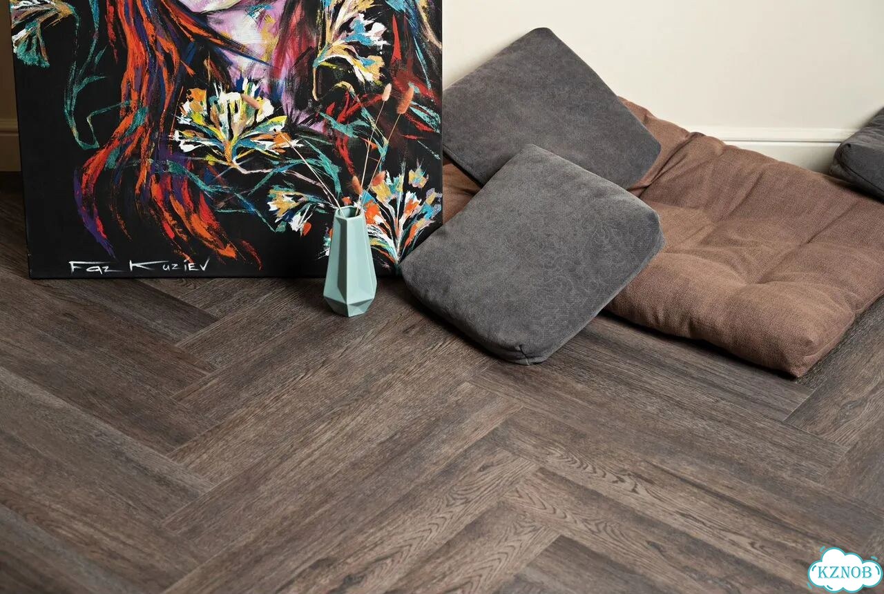 SPC ламинат Vinilam Herringbone Паркет Донателло фото 1