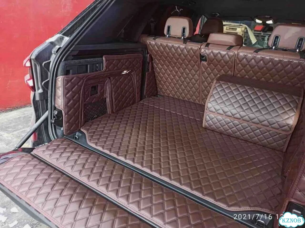 3Д коврики в багажник BMW X5 IV G05 фото 3