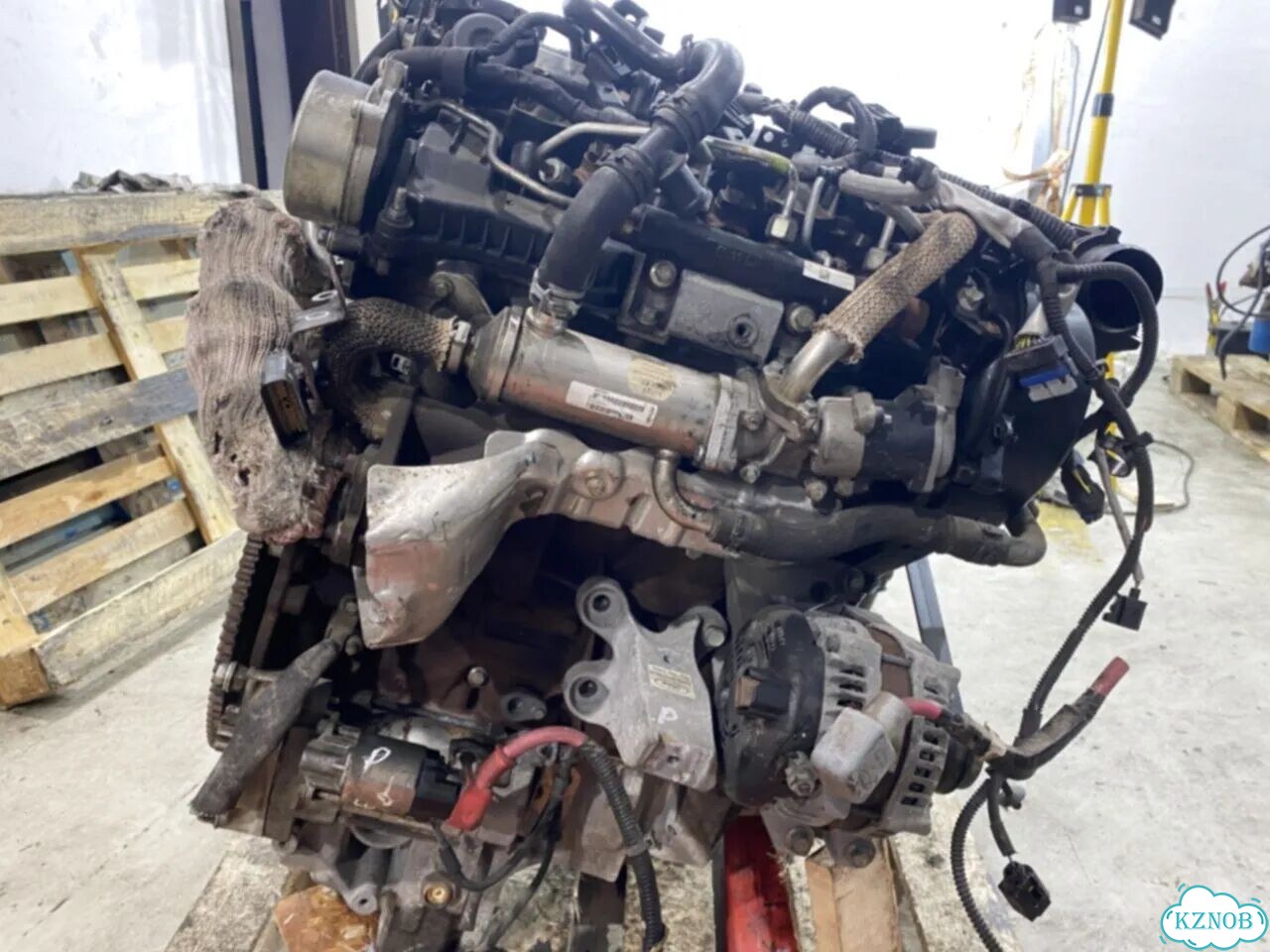 Двигатель 276DT на Land Rover Range Rover Sport В сборе мин пробег фото 9