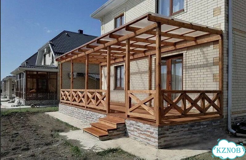 Строительство террас веранд навесов пристроек фото 4