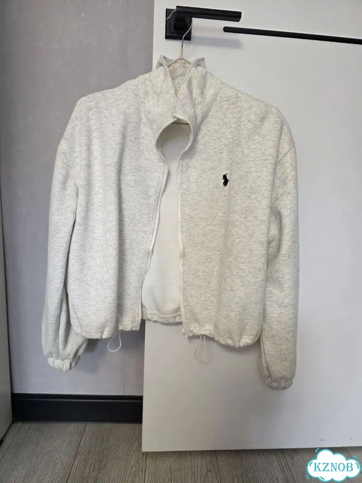 Укороченная зип-худи в стиле Polo фото 1