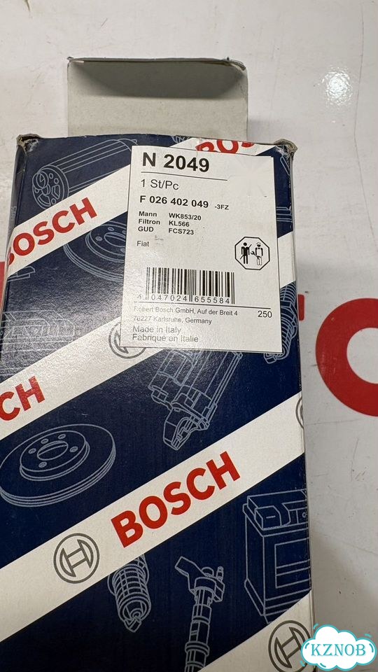 Фильтр топливный Bosch фото 3