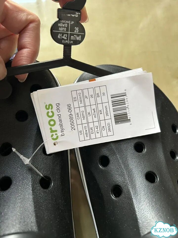 Сабо crocs черный 8/10 фото 2