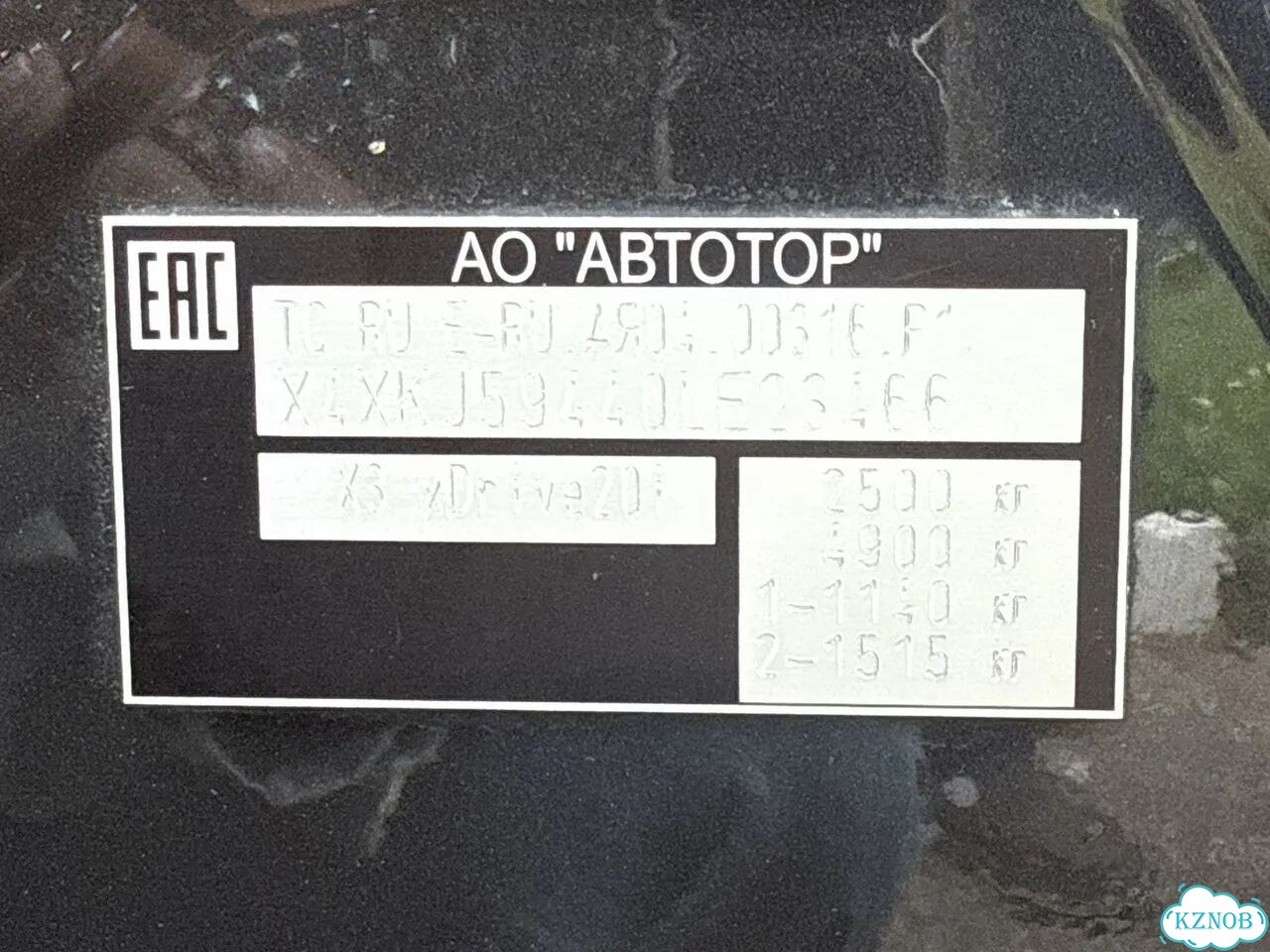 BMW X3 2.0 AT, 2019, 98 750 км фото 25