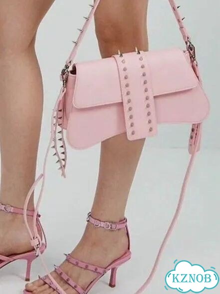 Сумка lera nena с шипами фото 3