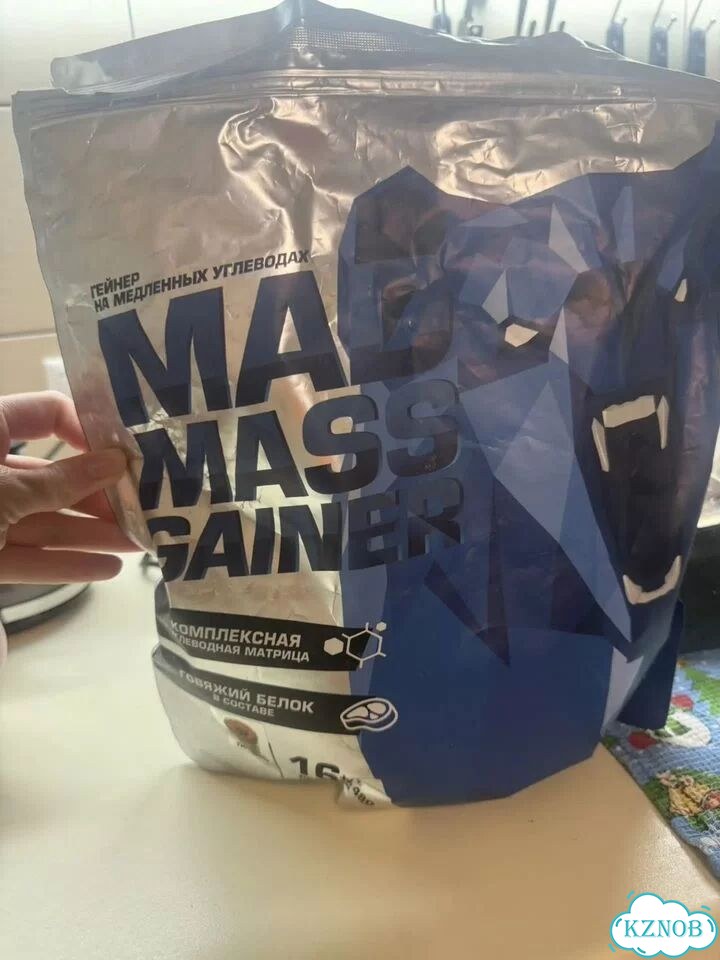 Гейнер mad mass фото 1