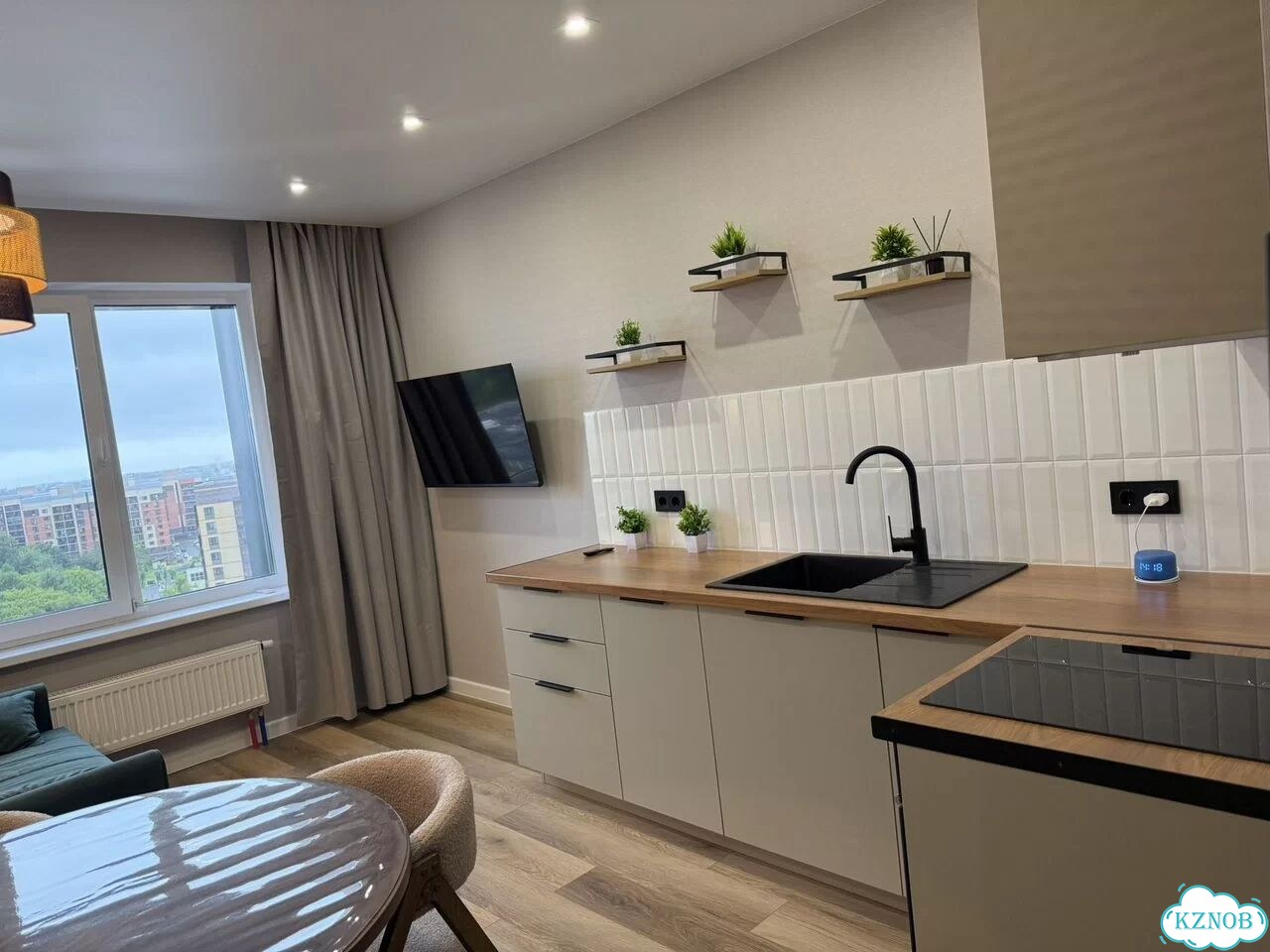 1-к. квартира, 38 м², 13/25 эт. фото 1