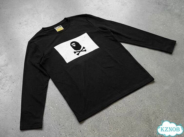 Лонгслив черный Pirates of the Bape AC0119 фото 2
