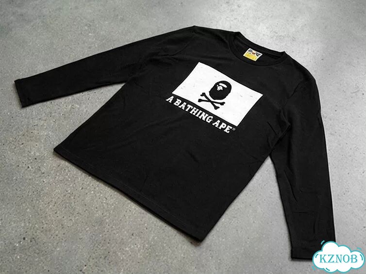 Лонгслив черный Pirates of the Bape AC0119 фото 3